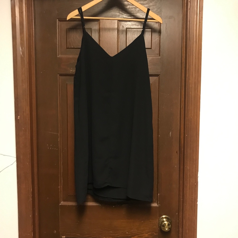 Black tank top dress